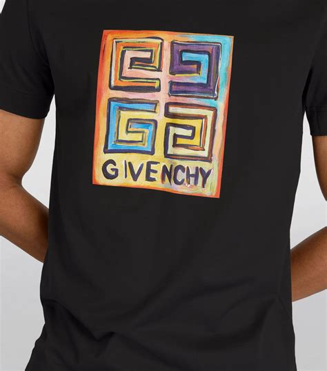 givenchy insignia print shirt|givenchy logo t shirt.